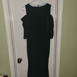Floor Length Cold Shoulder Gown in XL